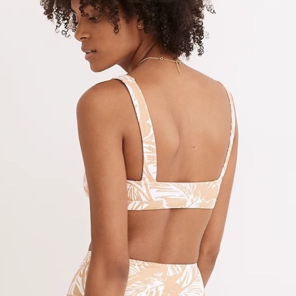 Madewell Square Neck Bikini Top - Picture 2 of 6